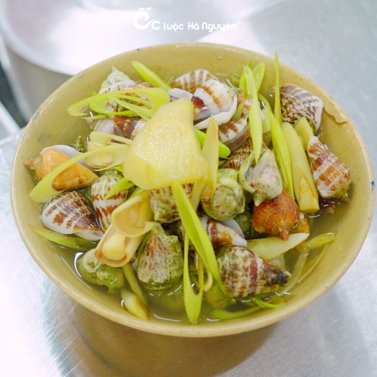 Ốc nhảy hấp sả