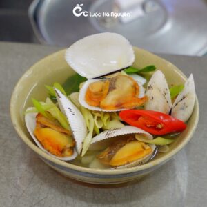 Sò lông luộc